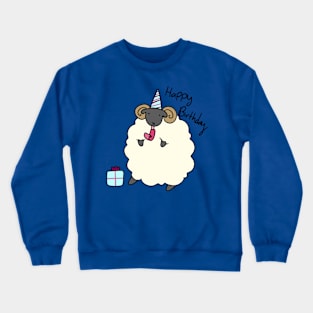 Happy Birthday Ram Crewneck Sweatshirt